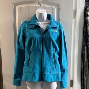 The North Face Women's Teal Zip-Up Utility Jacket